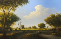 Zulfiqar Ali Zulfi, 40 x 60 Inch, Oil on Canvas, Landscape Painting-AC-ZUZ-080